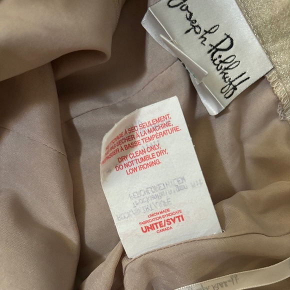EUC Joseph Ribkoff Gold Skirt - Picture 4 of 5